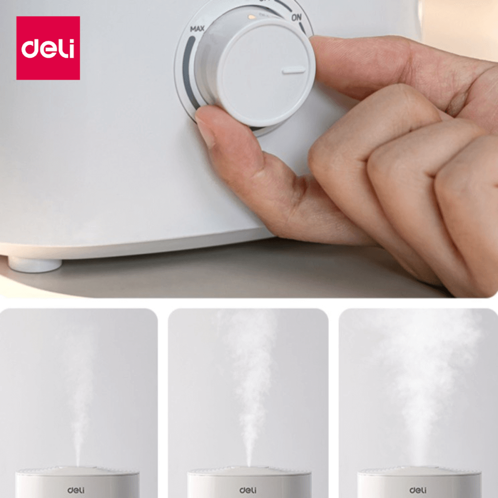 เครื่องเพิ่มความชื้น DELI LE925-WH-01 สีขาว 5L
